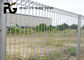 1.8m BRC Fence , Galvanized Roll Top Fence Panel