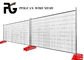 Zinc Coated Temporary Metal Fence Panels , 2.4x2.1m Australian Standards Temporary Fencing