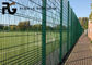 PVC Coated Green Double Wire Mesh Fencing For School